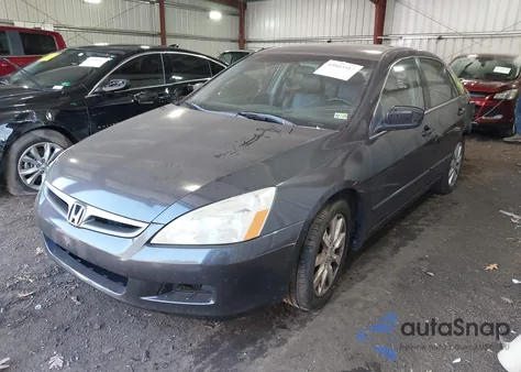 2006 Honda Accord 3.0 Ex из США, поврежденный, VIN 1HGCM66556A060397